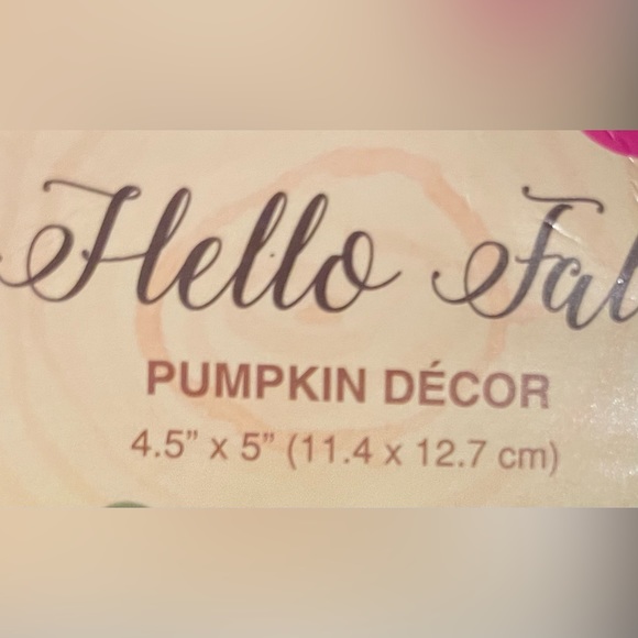 Harvest Fabric Plaid Pumpkins Set of 3 Rustic Farmhouse Decor Fall NWT - Picture 5 of 5